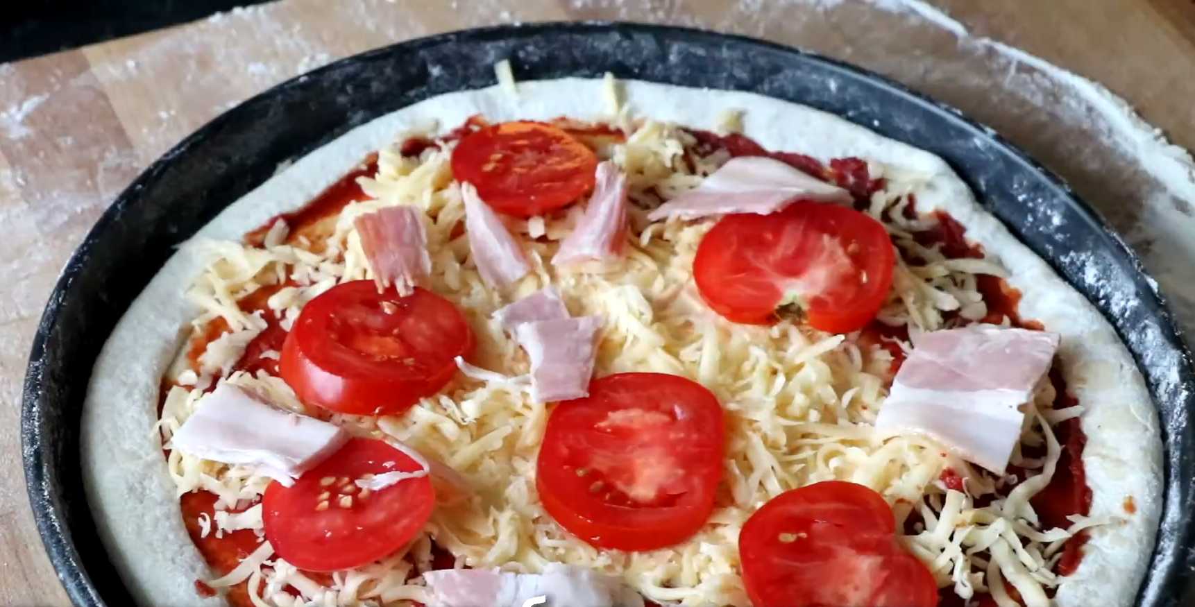 Пицца с беконом-Шаг 5