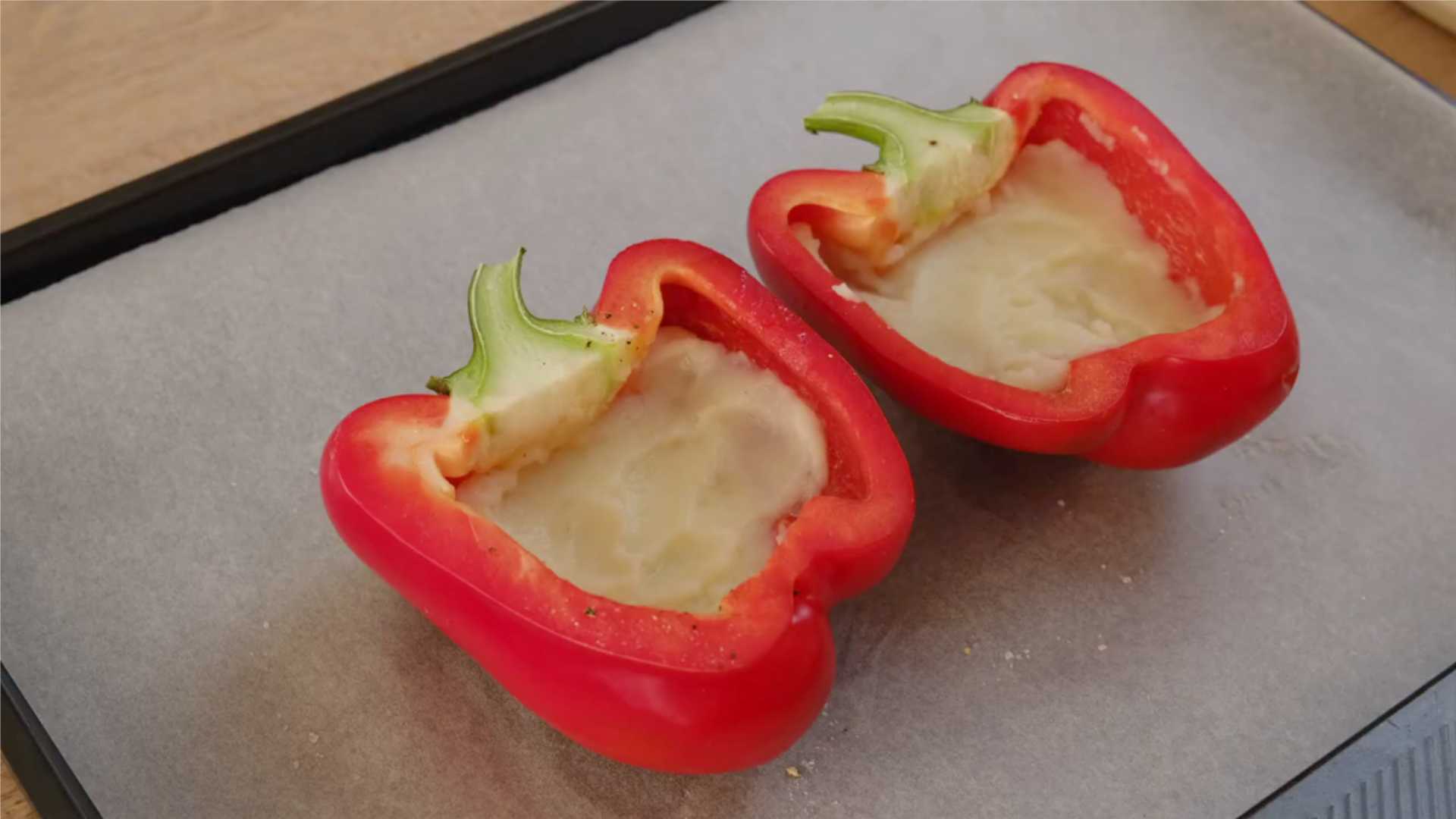 Перцы, фаршированные картофелем и грибами-Шаг 9