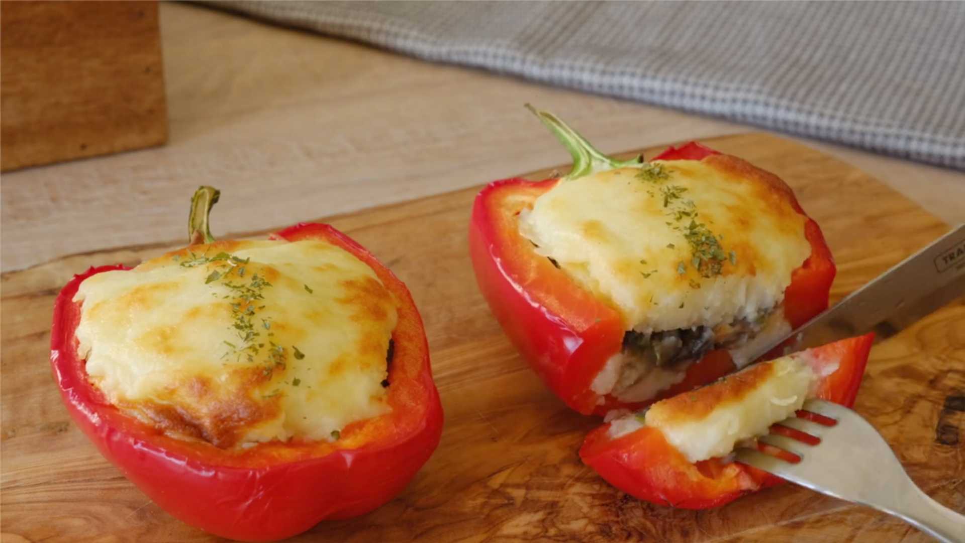 Перцы, фаршированные картофелем и грибами-Шаг 14