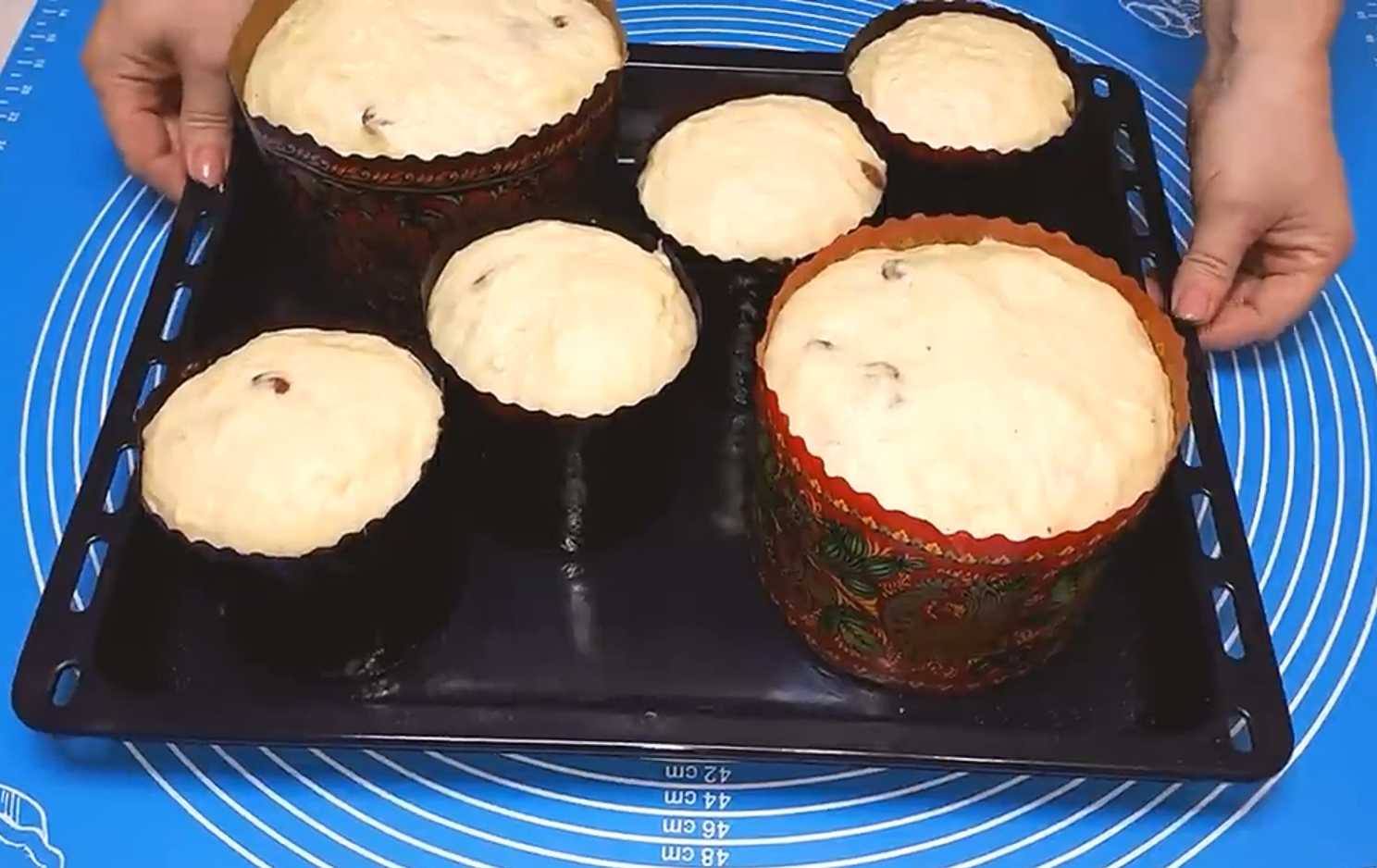 Кулич на дрожжах и кефире-Шаг 12