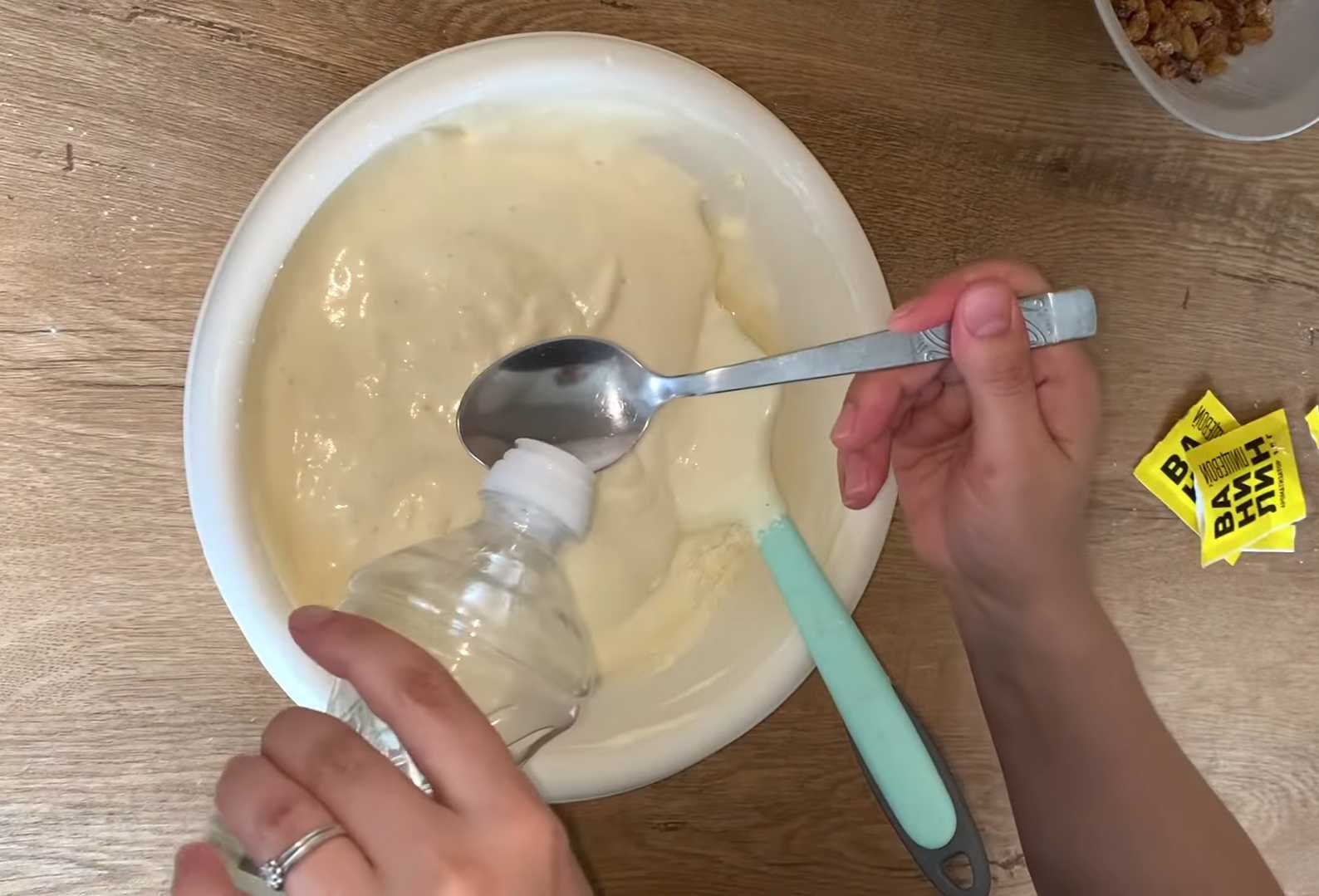 Бисквитный кулич-Шаг 7