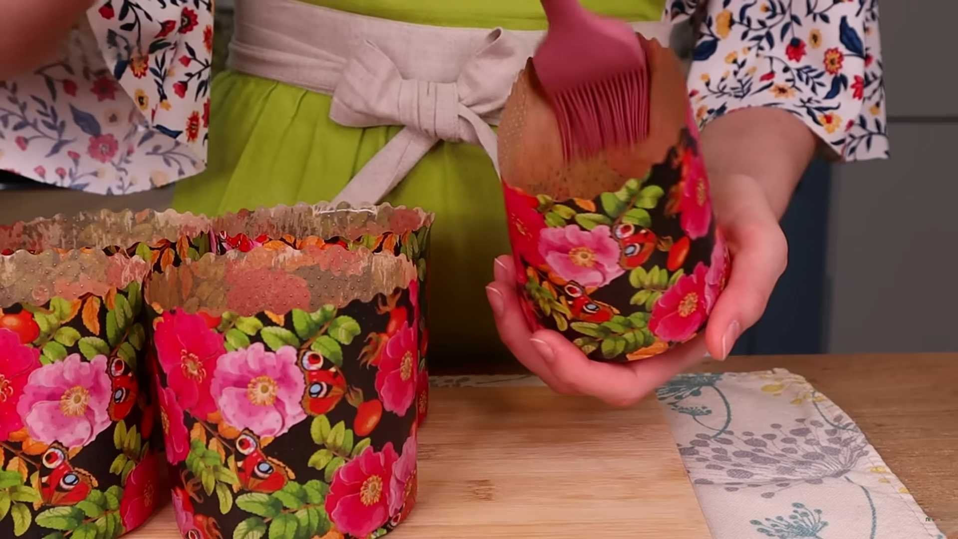 Вкусный кулич без дрожжей с творогом и клюквой-Шаг 7