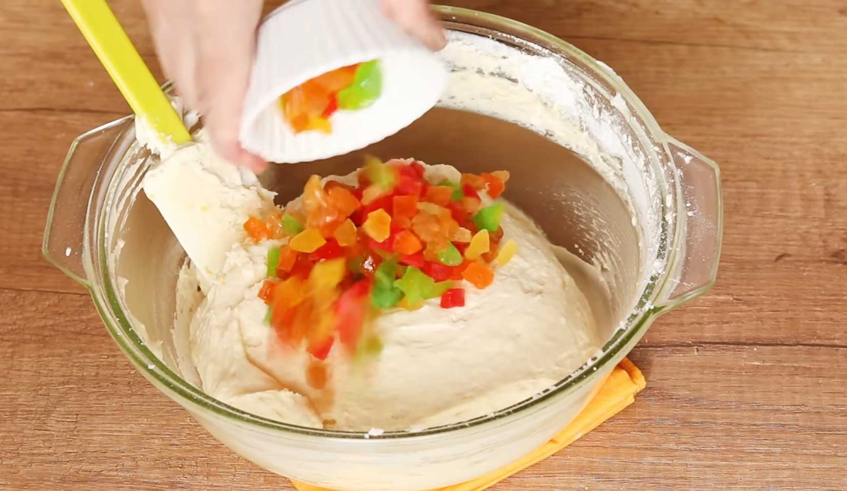 Кулич на кефире без дрожжей-Шаг 6