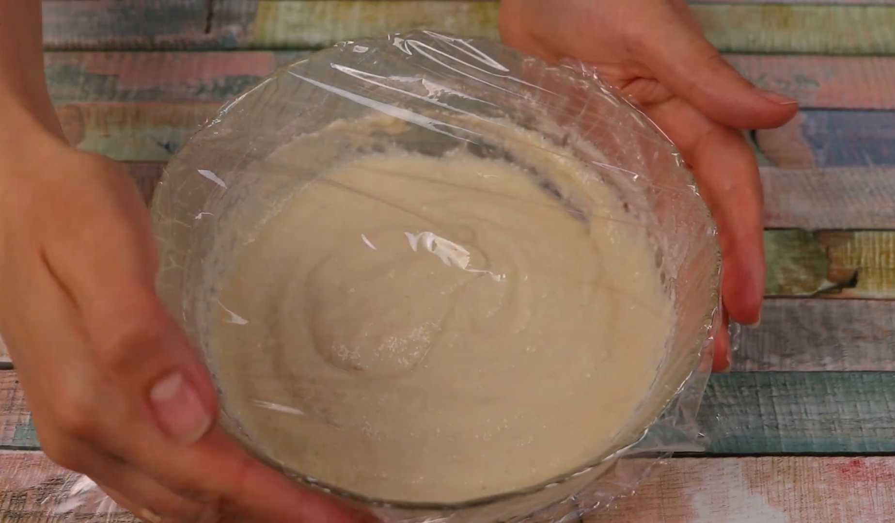 Кулич на манке-Шаг 3