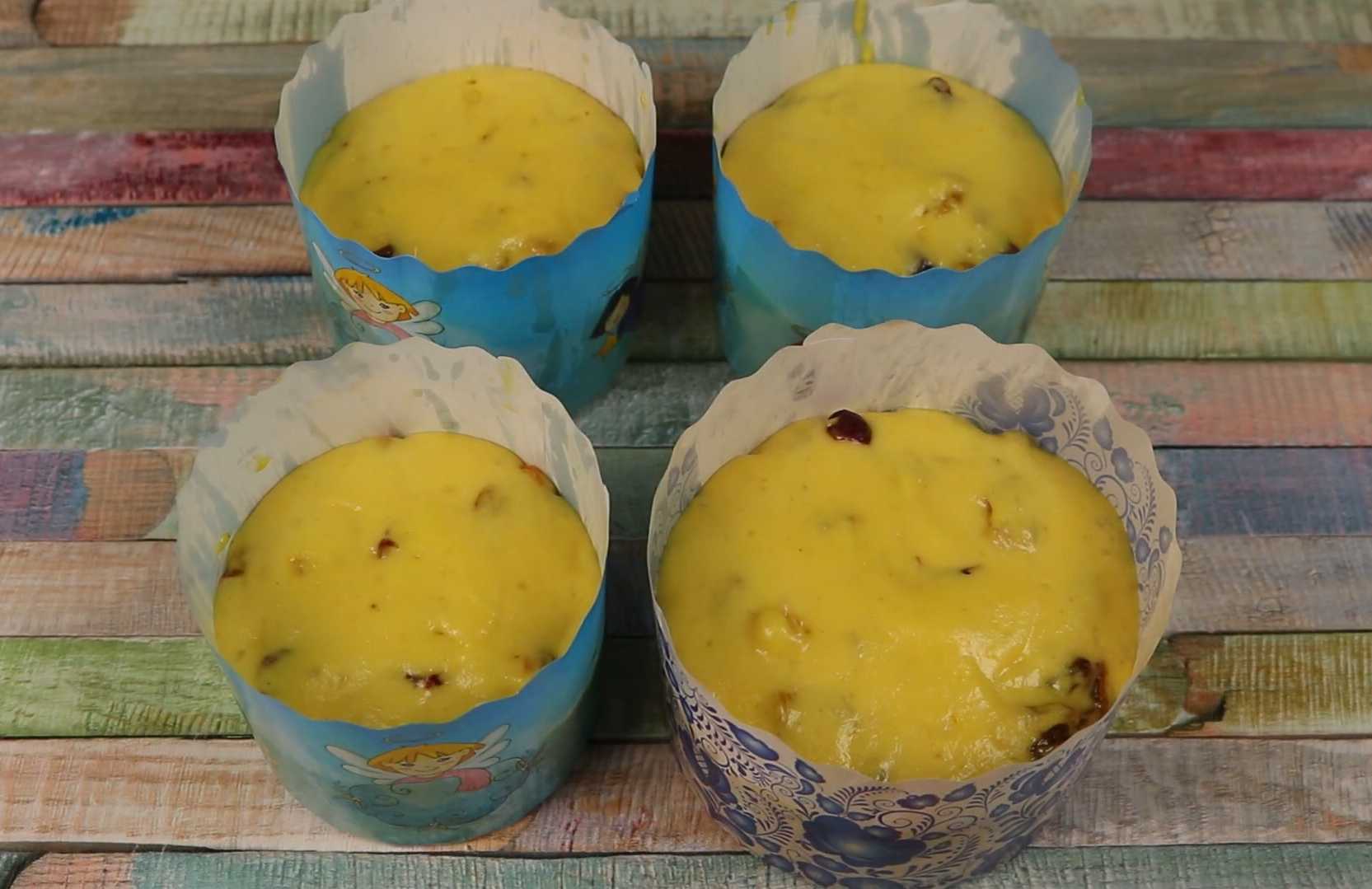 Кулич на манке-Шаг 10