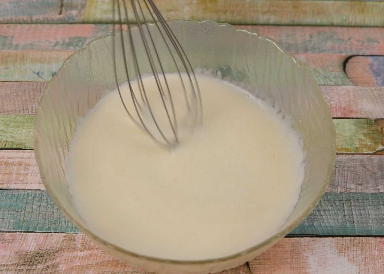 Кулич на манке-Шаг 1