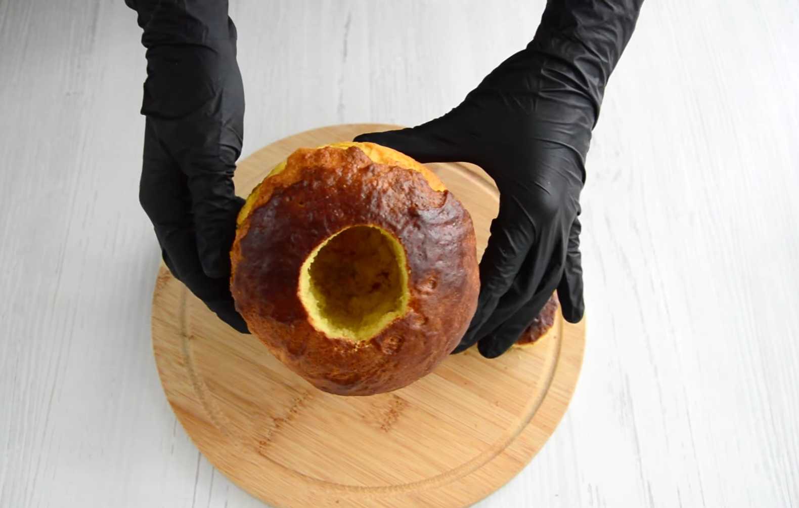 Кулич с начинкой-Шаг 8