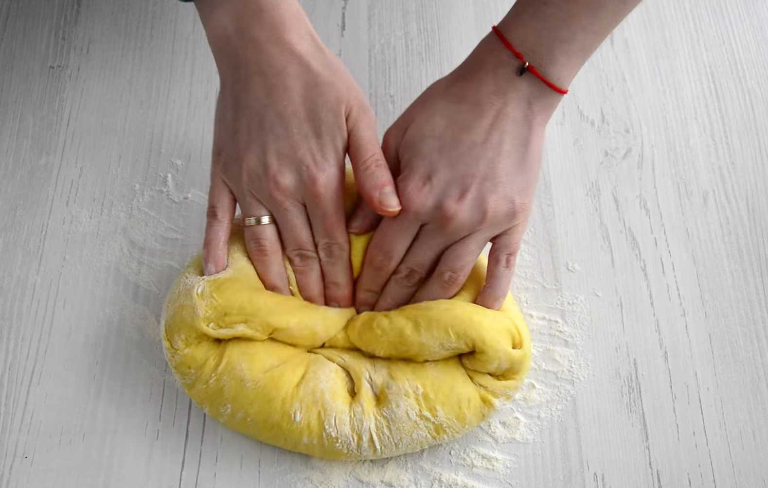 Кулич с начинкой-Шаг 1