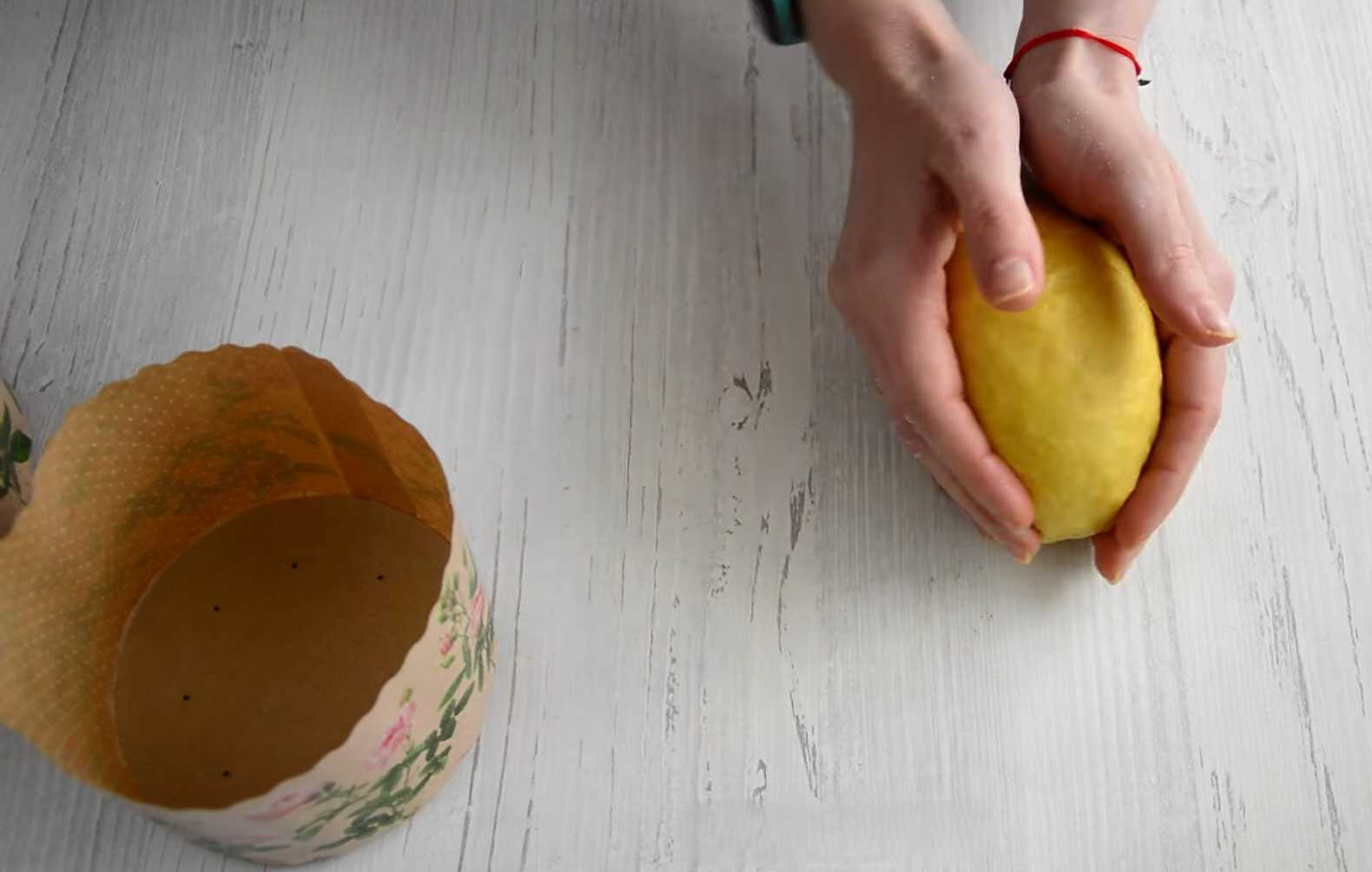 Кулич с начинкой-Шаг 2