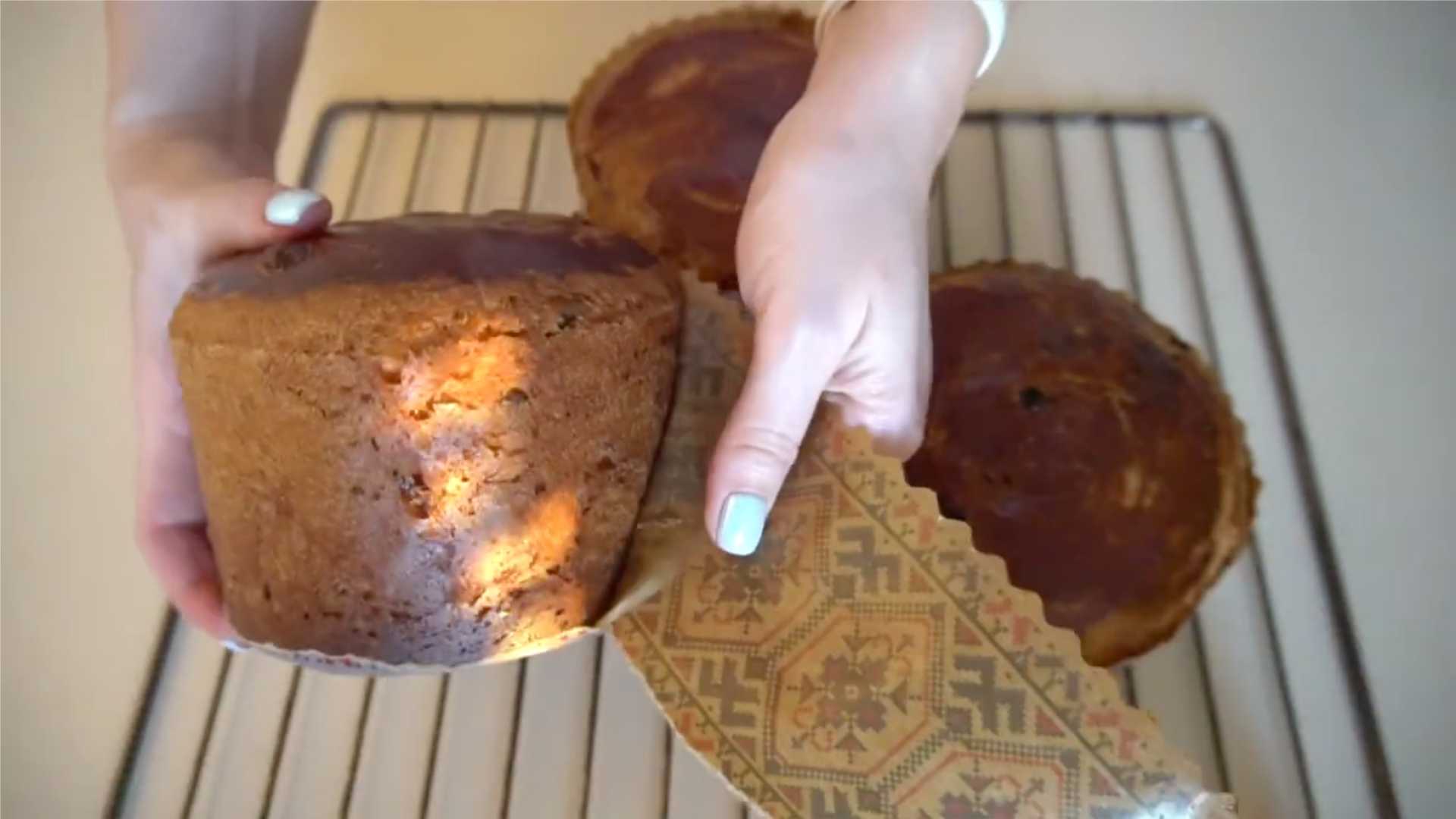 Влажный кулич с сухофруктами и коньячной пропиткой-Шаг 13