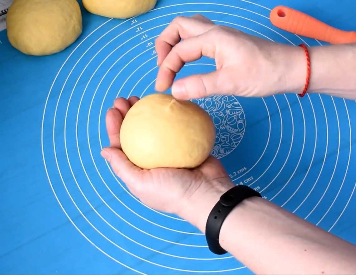 Кулич на сметане с ореховой начинкой-Шаг 13