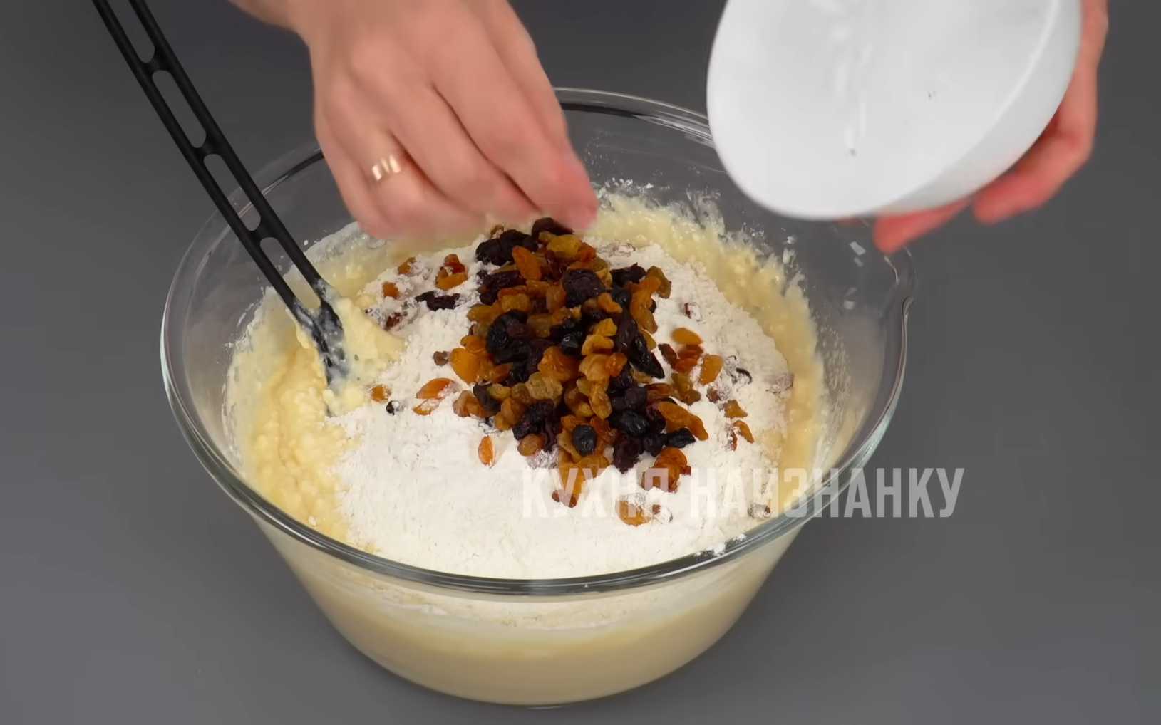 Творожный кулич с заварным кремом-Шаг 11