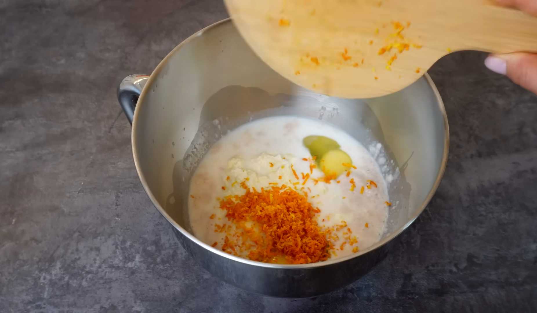 Творожной дрожжевой кулич-Шаг 6