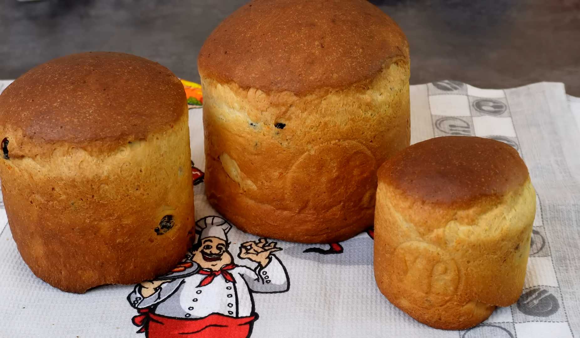 Творожной дрожжевой кулич-Шаг 14