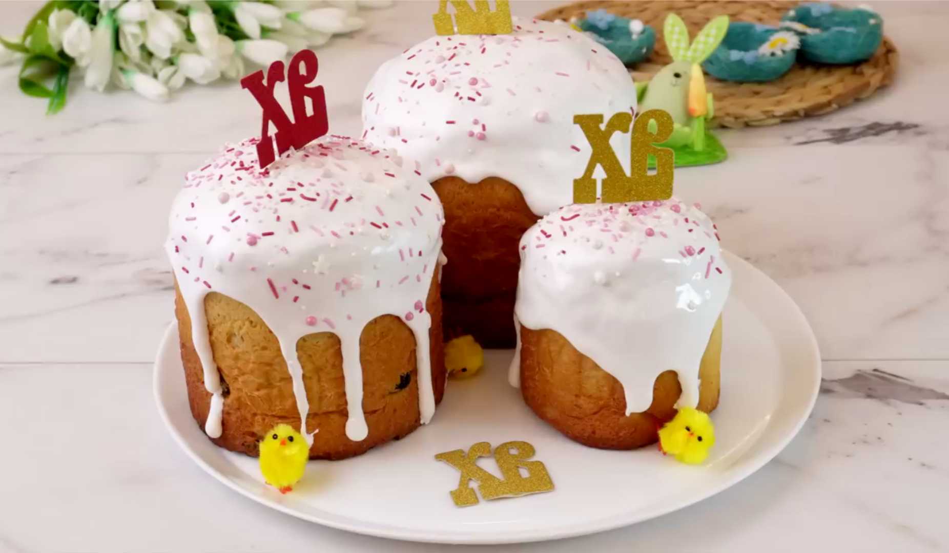 Творожной дрожжевой кулич-Шаг 19