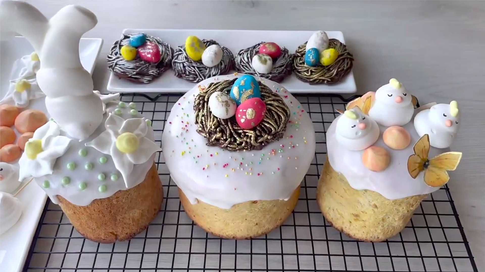 Пасхальный кулич на сливках-Шаг 21