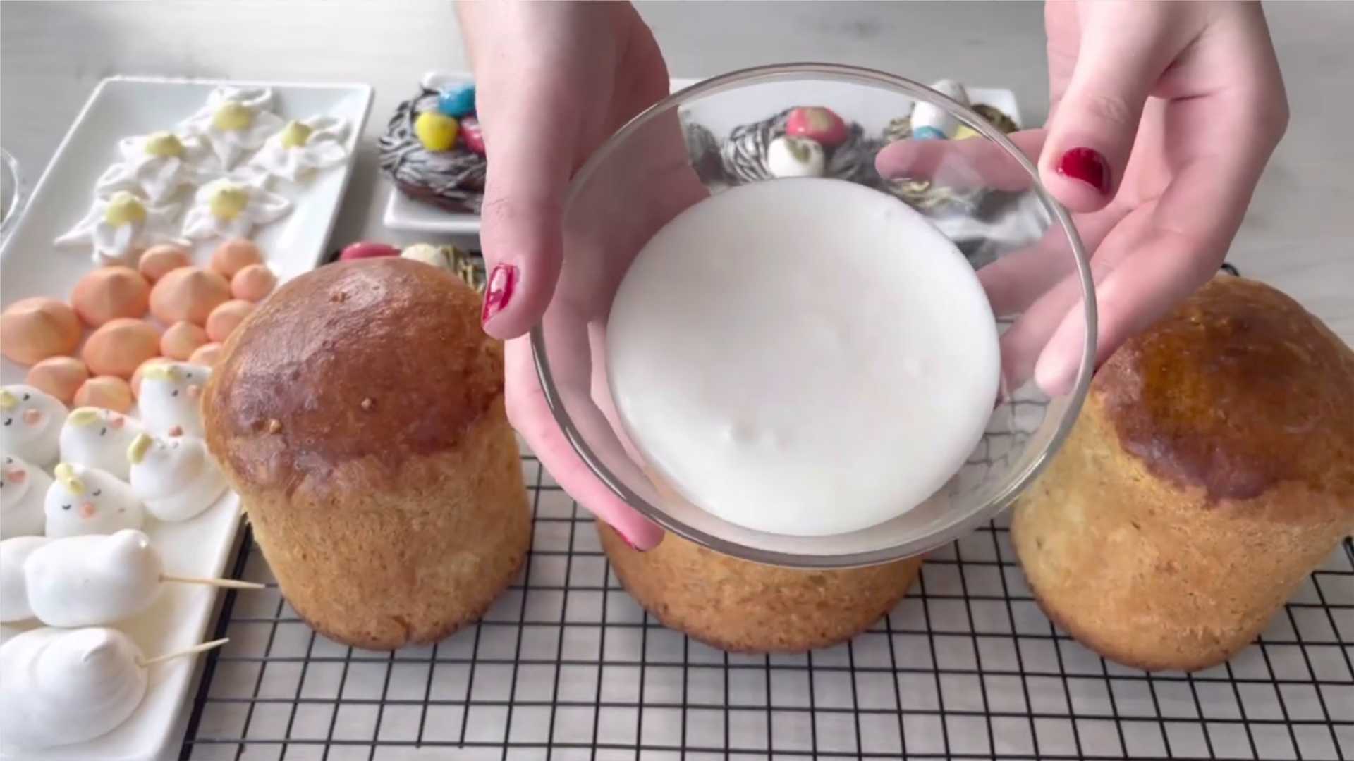 Пасхальный кулич на сливках-Шаг 20