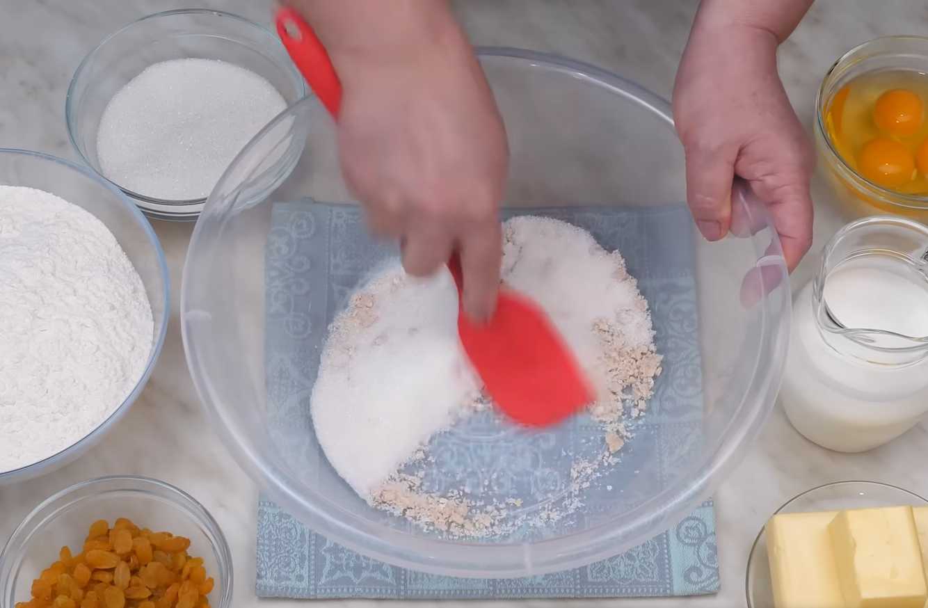 Ночное тесто для куличей-Шаг 1