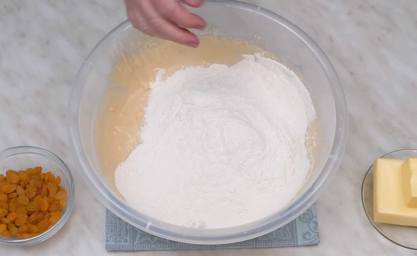 Ночное тесто для куличей-Шаг 3