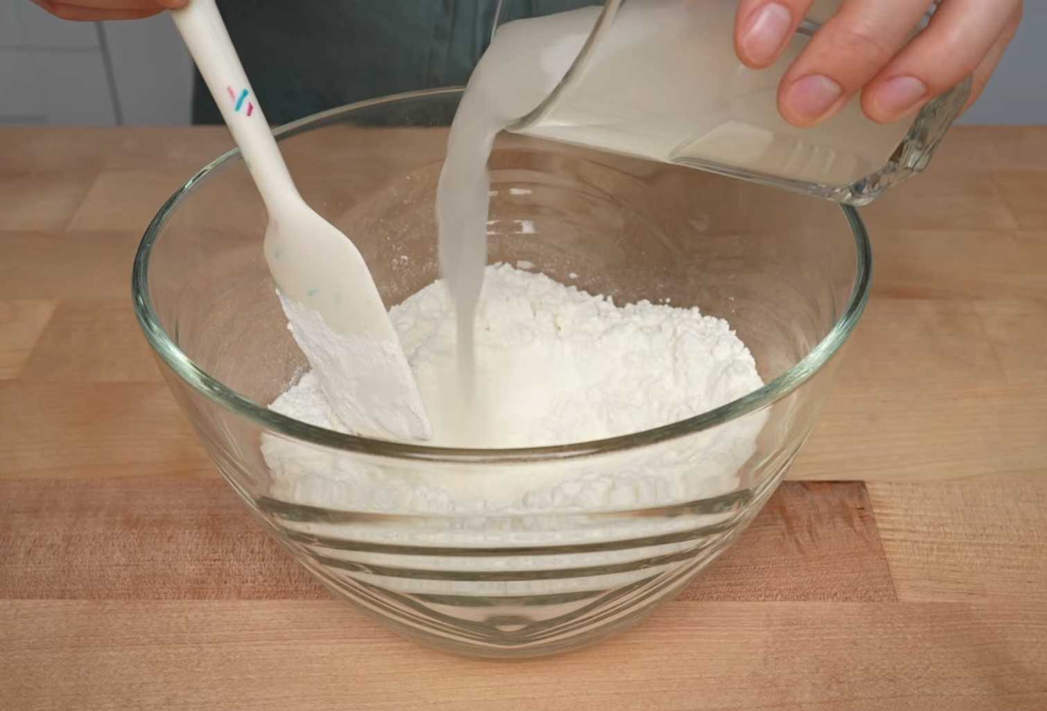 Заварной кулич-Шаг 1