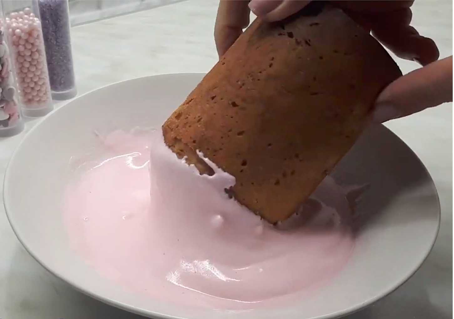 Глазурь из маршмеллоу для куличей-Шаг 5