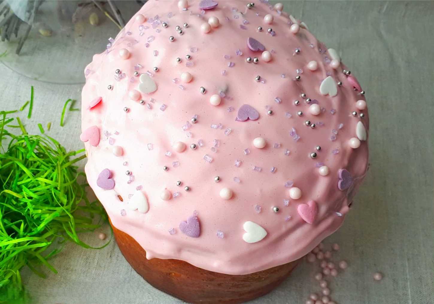 Глазурь из маршмеллоу для куличей-Шаг 7