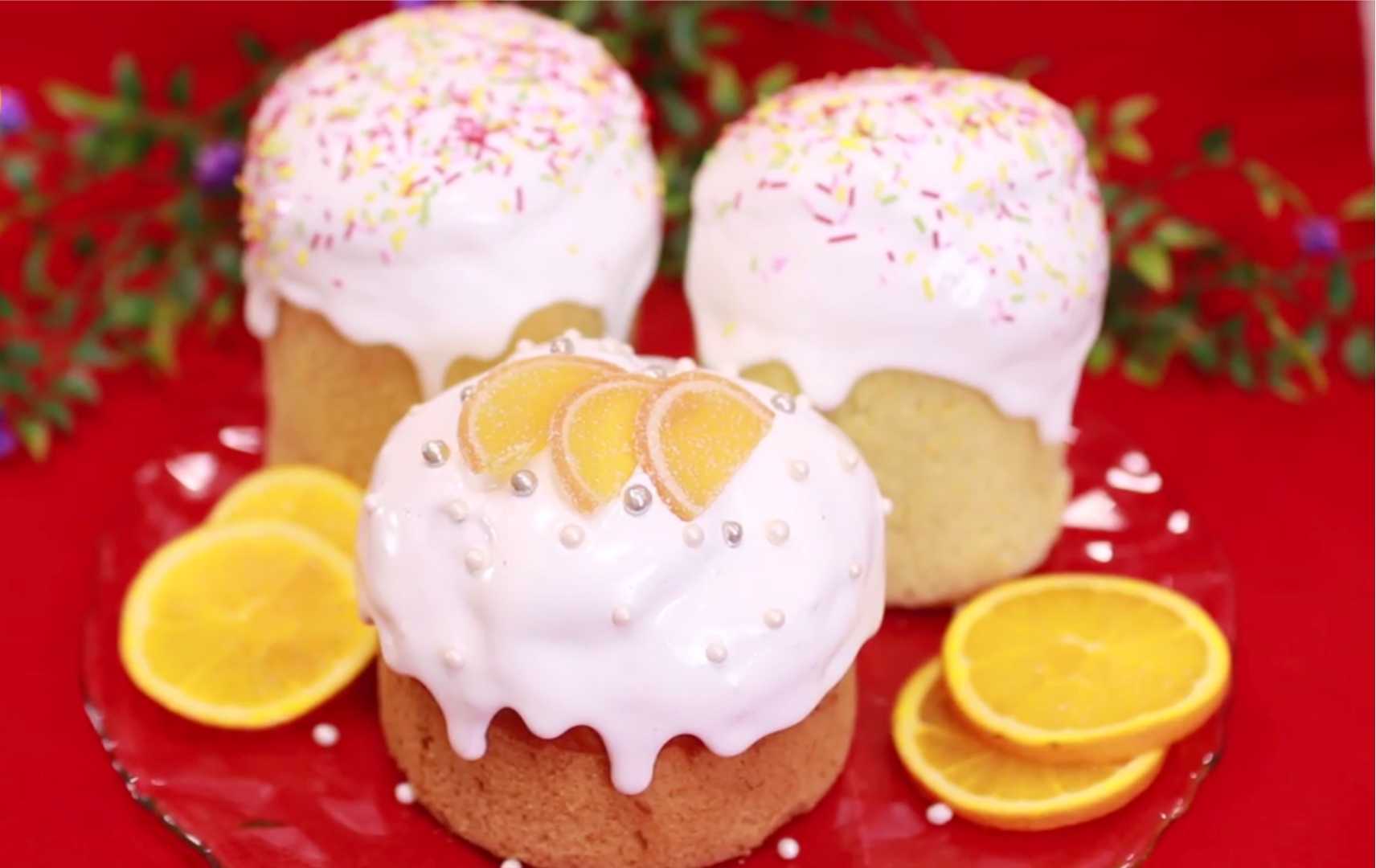 Апельсиновый кулич с изюмом и лимонной цедрой-Шаг 22