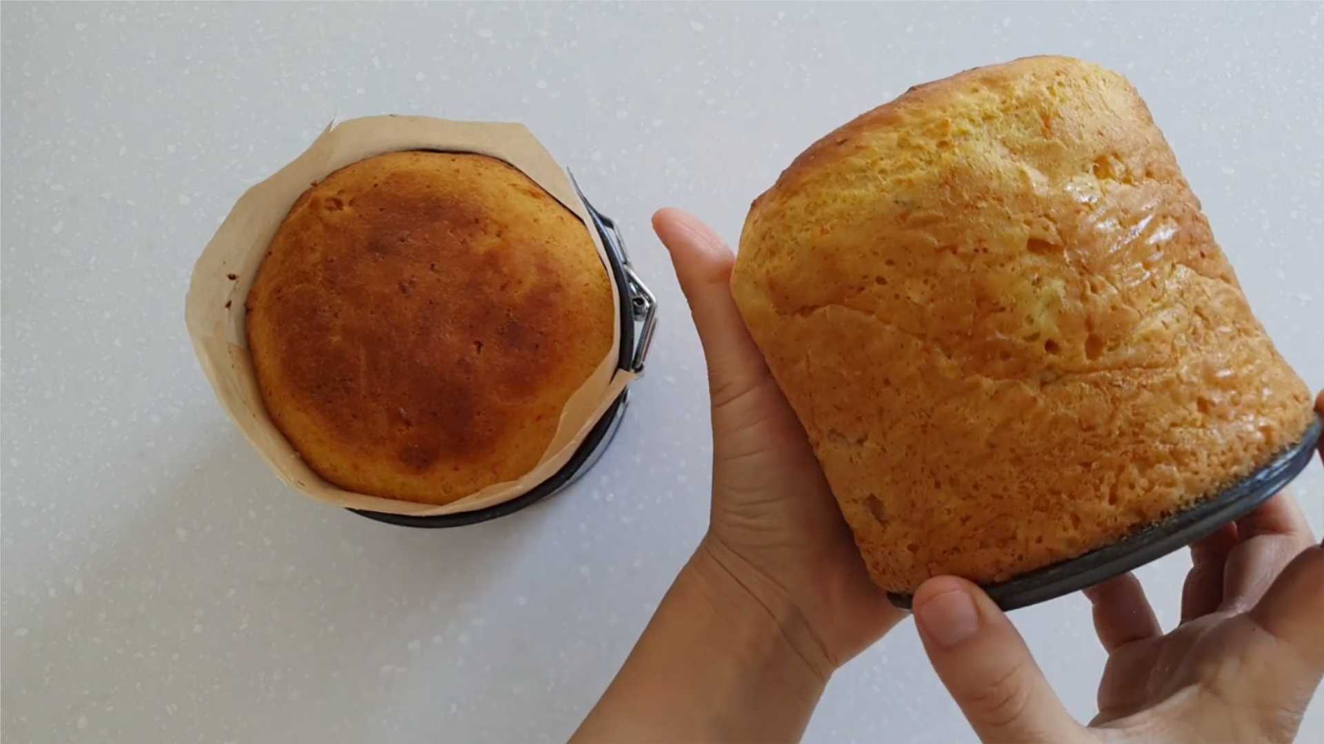 Морковный кулич с апельсиновыми цукатами и итальянской меренгой-Шаг 13