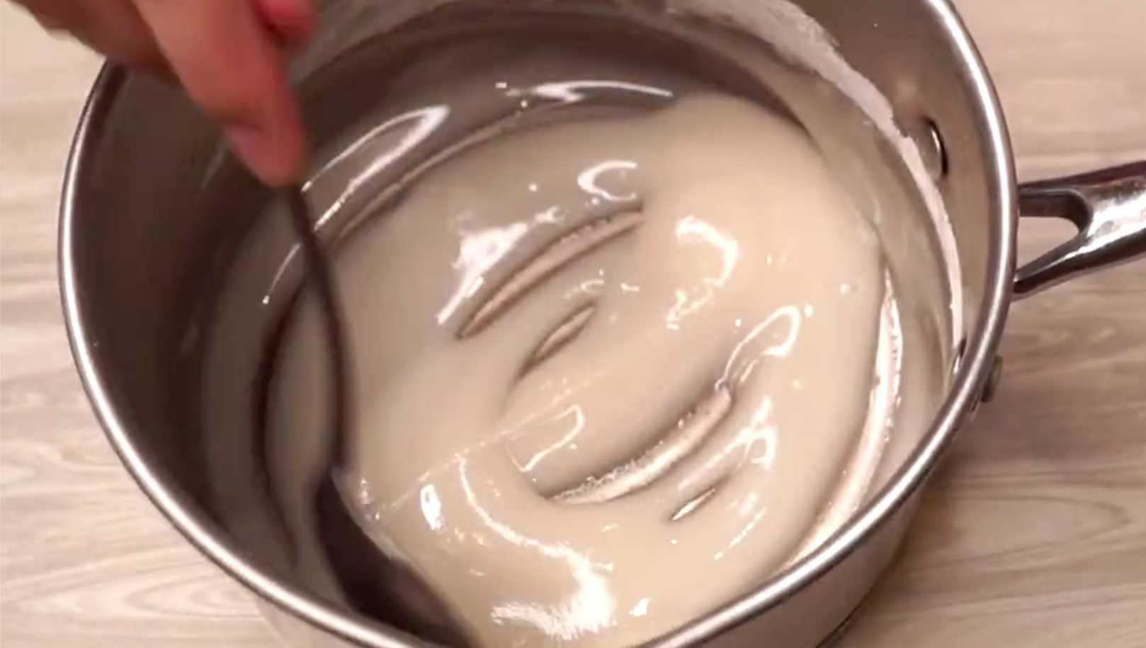 Глазурь для кулича без яиц на желатине-Шаг 2