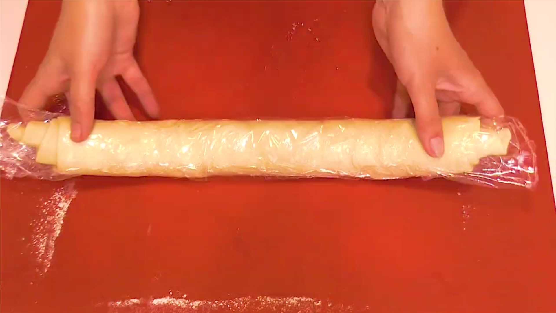 Кулич Краффин из слоеного теста-Шаг 9