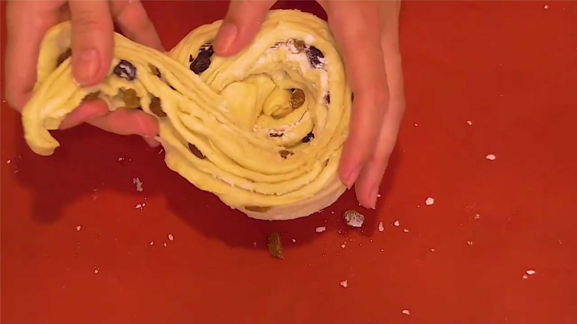 Кулич Краффин из слоеного теста-Шаг 12