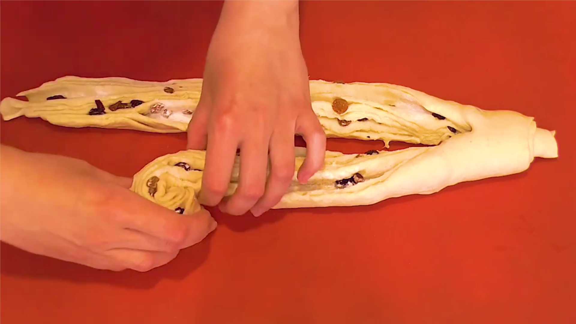 Кулич Краффин из слоеного теста-Шаг 11