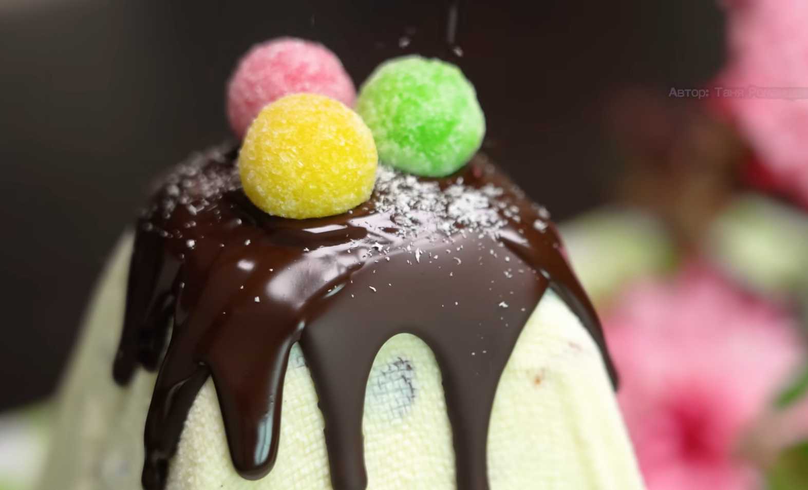 Творожная пасха с цукатами-Шаг 10