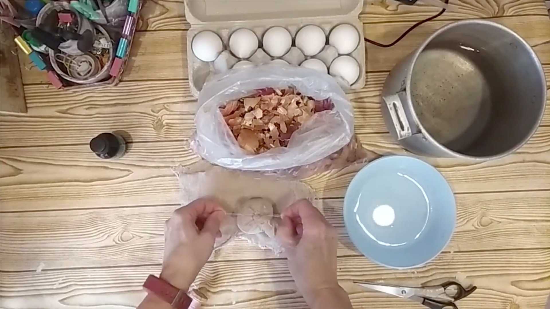 Мраморные яйца на Пасху-Шаг 5