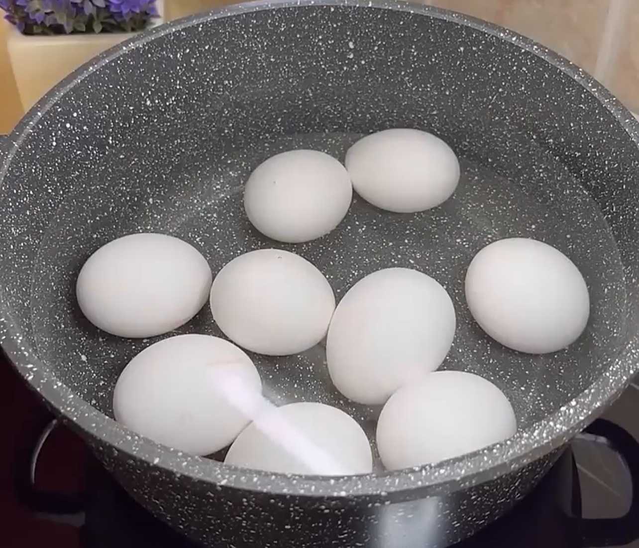 Зеленые яйца на Пасху-Шаг 2