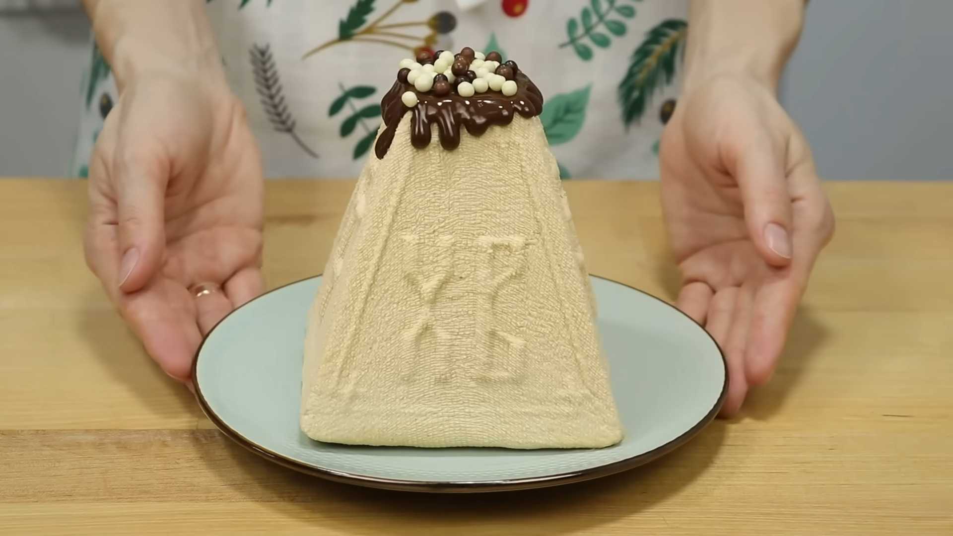 Творожная пасха со сгущенкой-Шаг 13