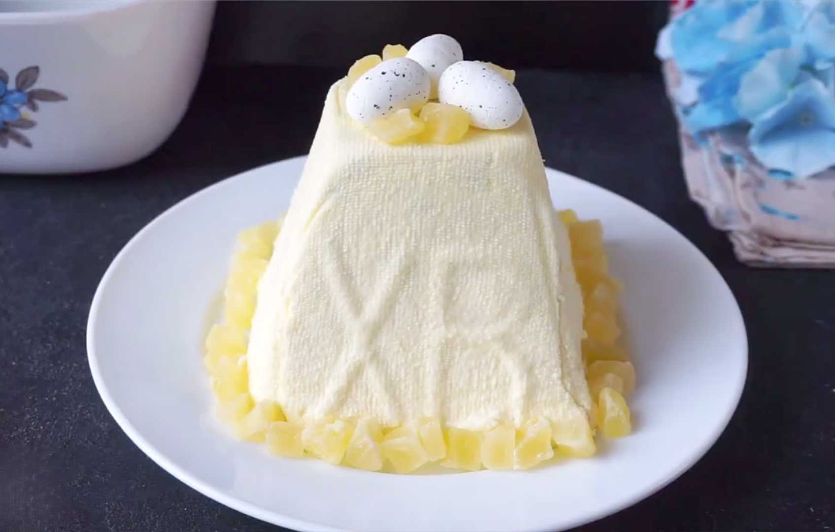 ПП творожная пасха без сахара-Шаг 13