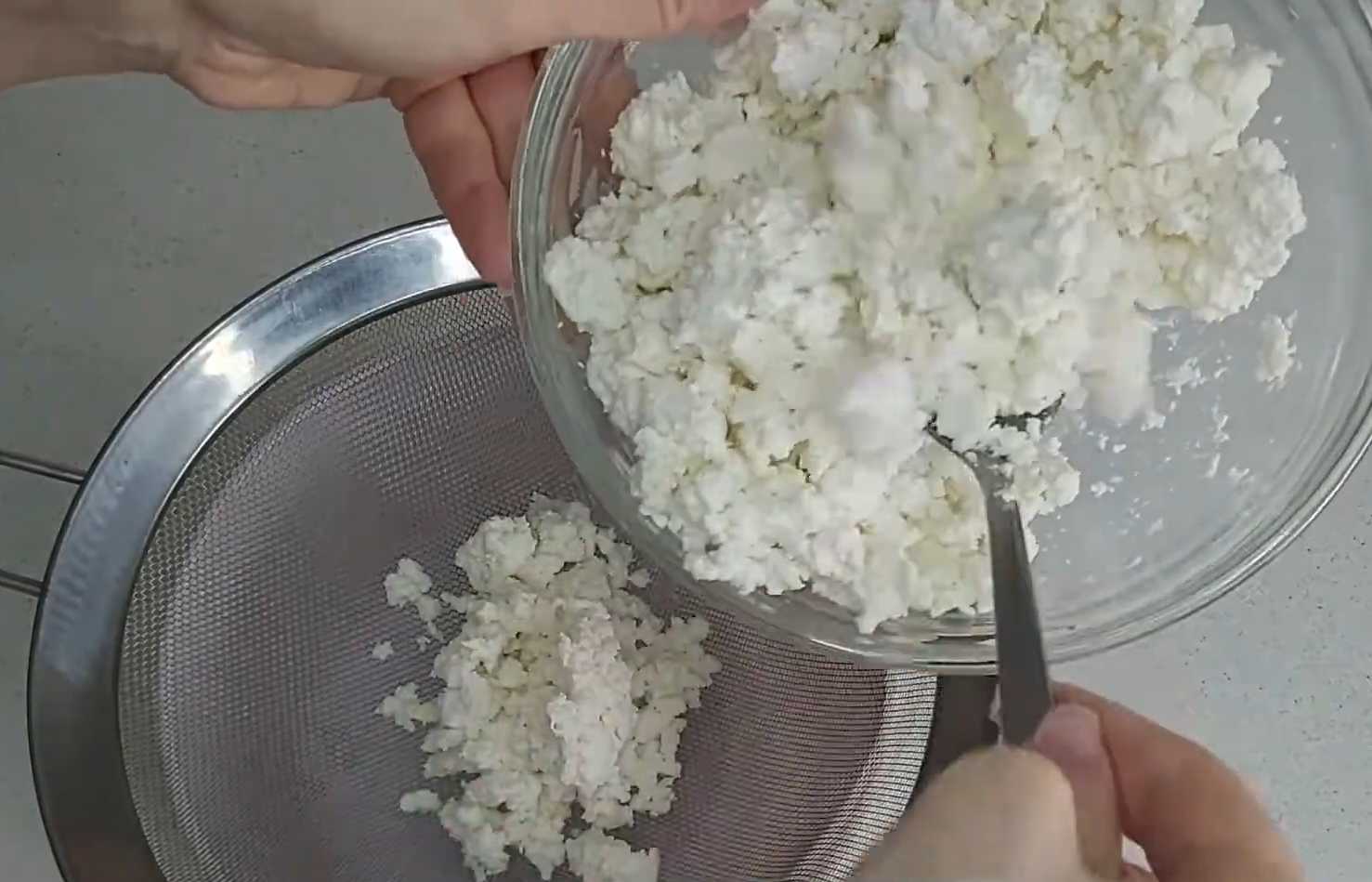 Творожная пасха с вишней-Шаг 1