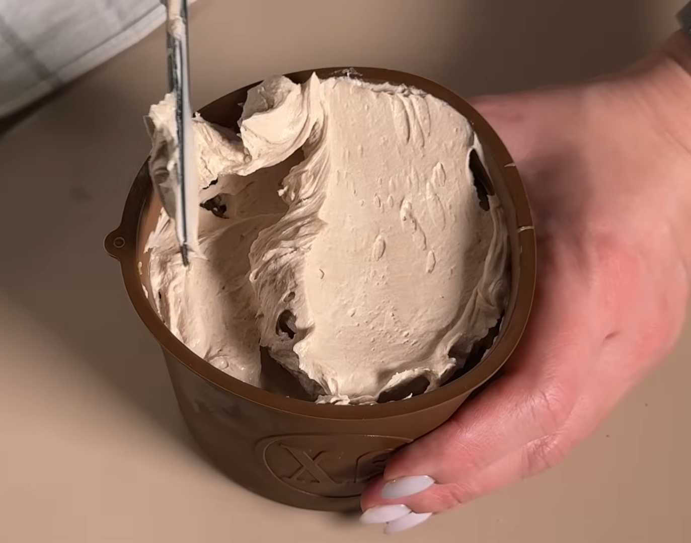 Творожная пасха Дубайский шоколад-Шаг 10