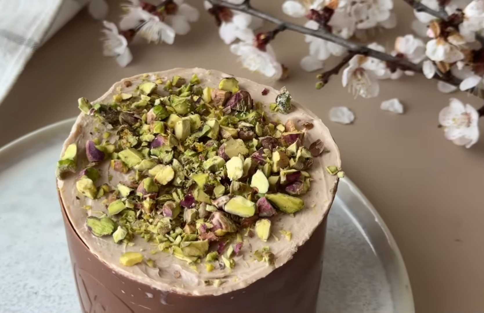 Творожная пасха Дубайский шоколад-Шаг 11