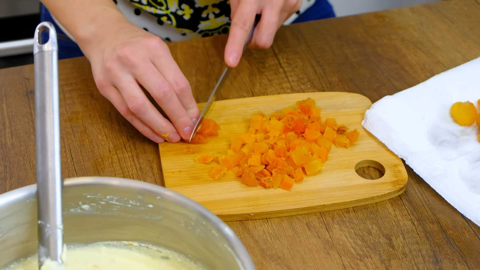 Царская творожная пасха без выпечки с курагой и апельсином-Шаг 6