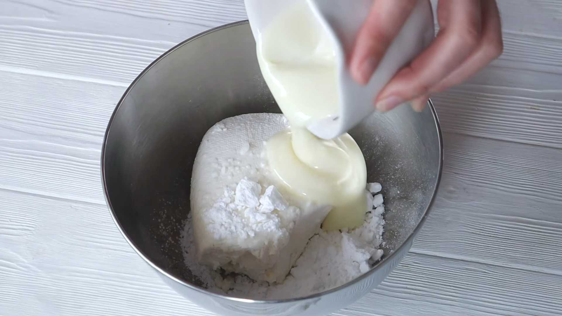 Творожная бенто пасха с фисташковой глазурью-Шаг 1