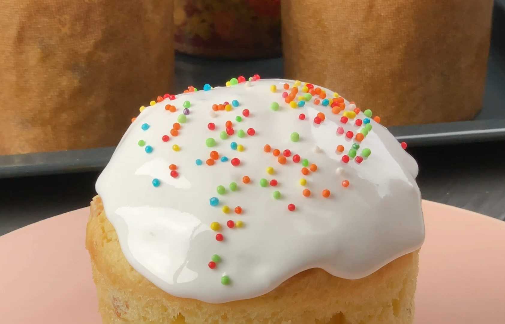 Классический пасхальный кулич с изюмом и коньяком-Шаг 16