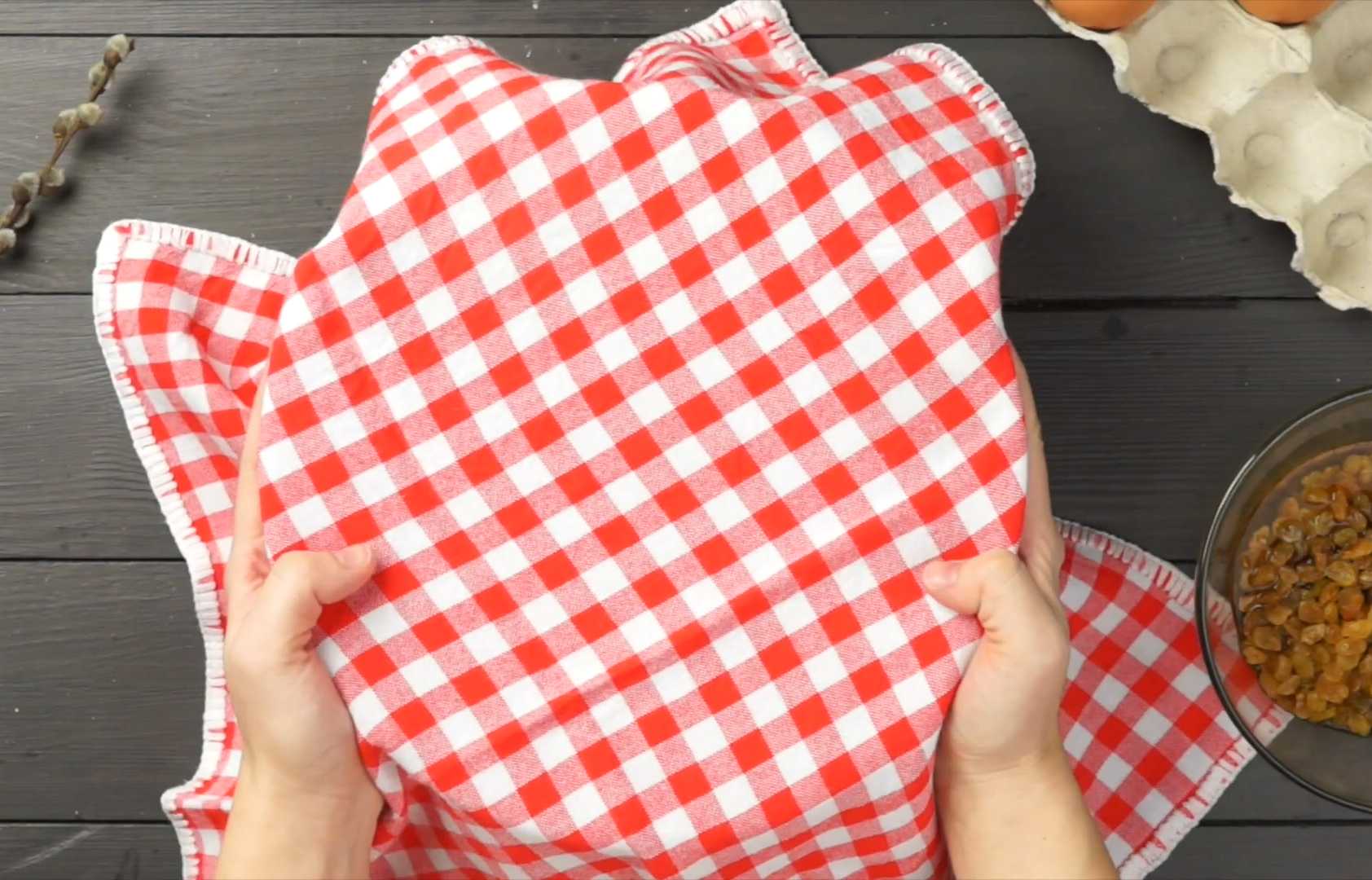 Классический пасхальный кулич с изюмом и коньяком-Шаг 9