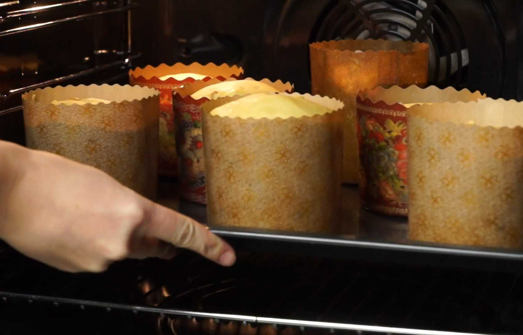 Классический пасхальный кулич с изюмом и коньяком-Шаг 14