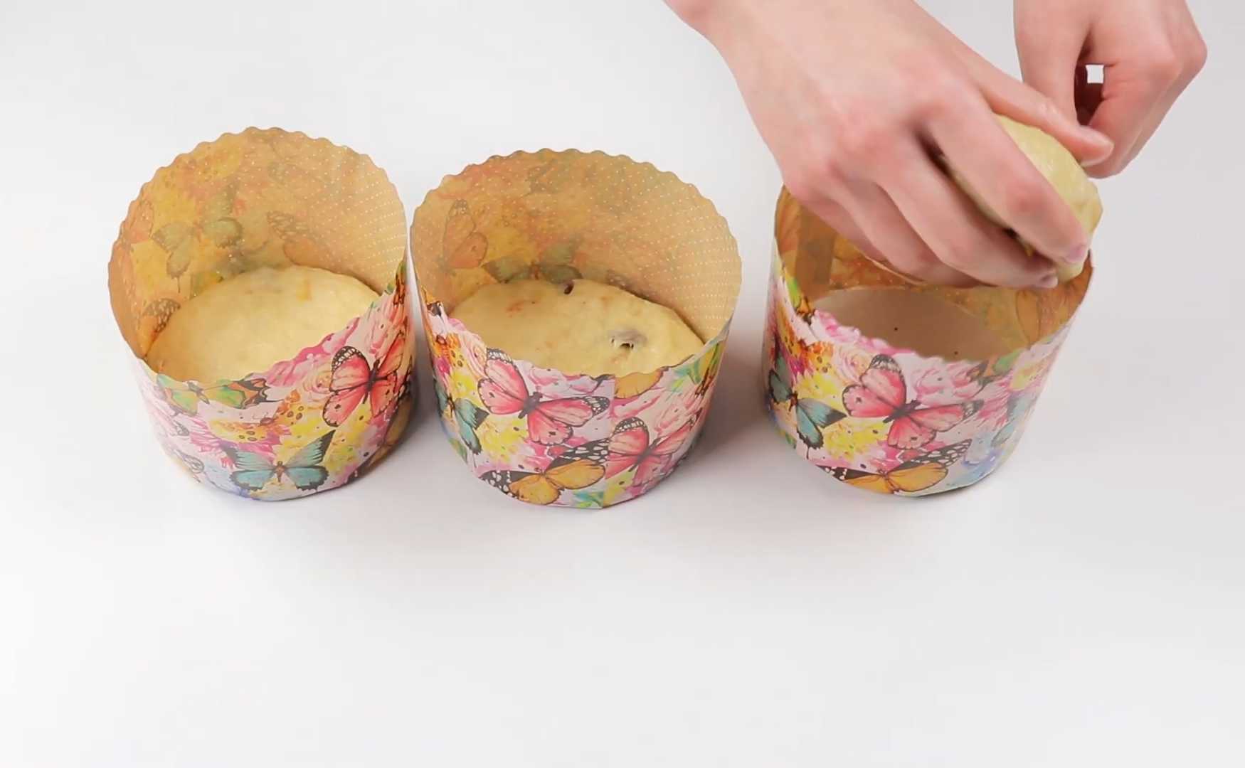 Кулич в духовке на опаре с цукатами и изюмом-Шаг 12