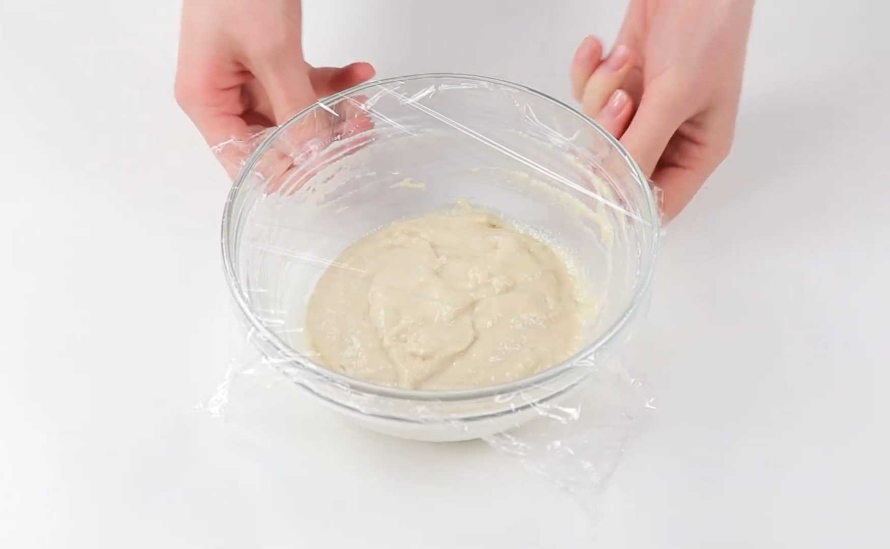 Кулич в духовке на опаре с цукатами и изюмом-Шаг 2