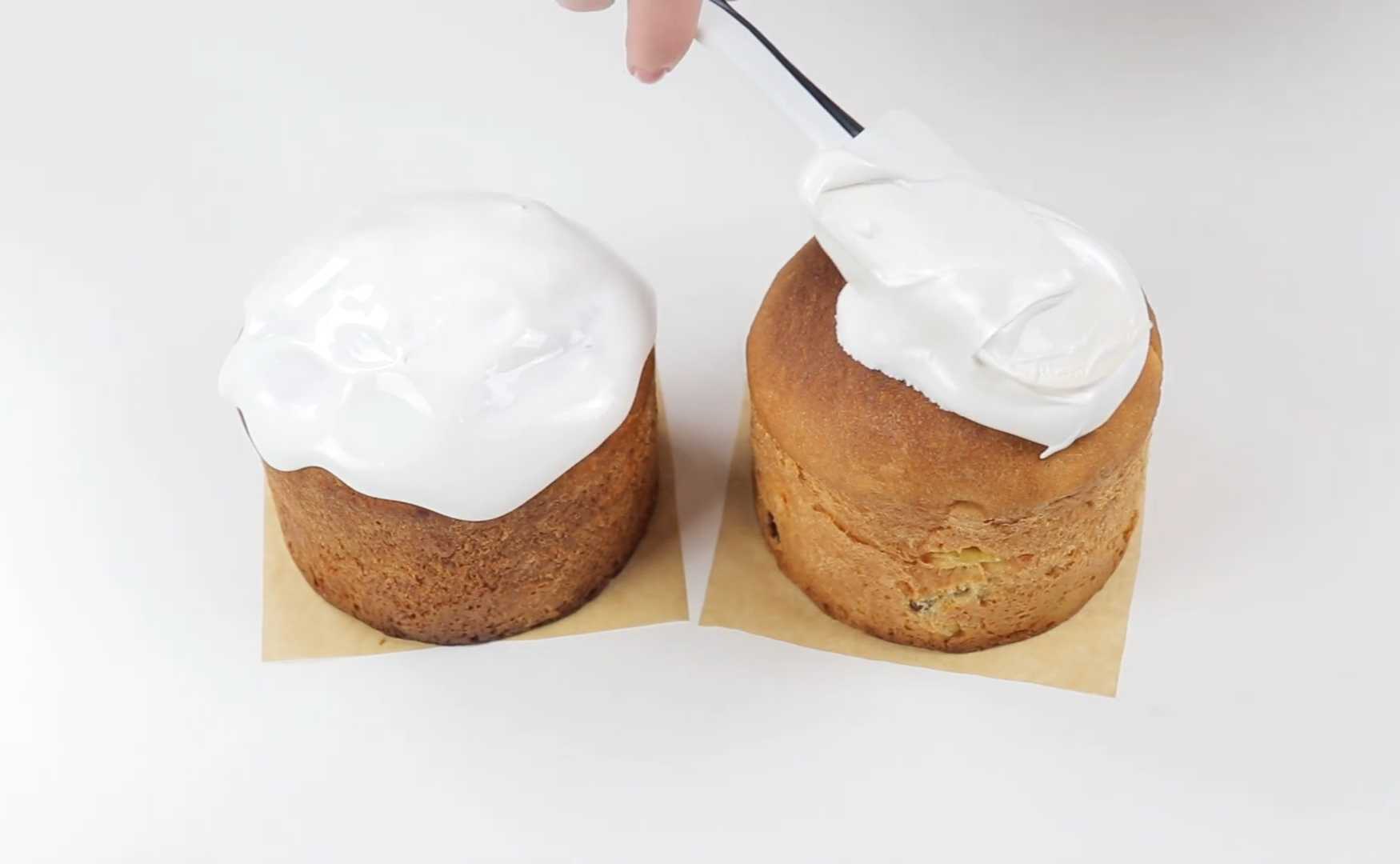 Кулич в духовке на опаре с цукатами и изюмом-Шаг 16