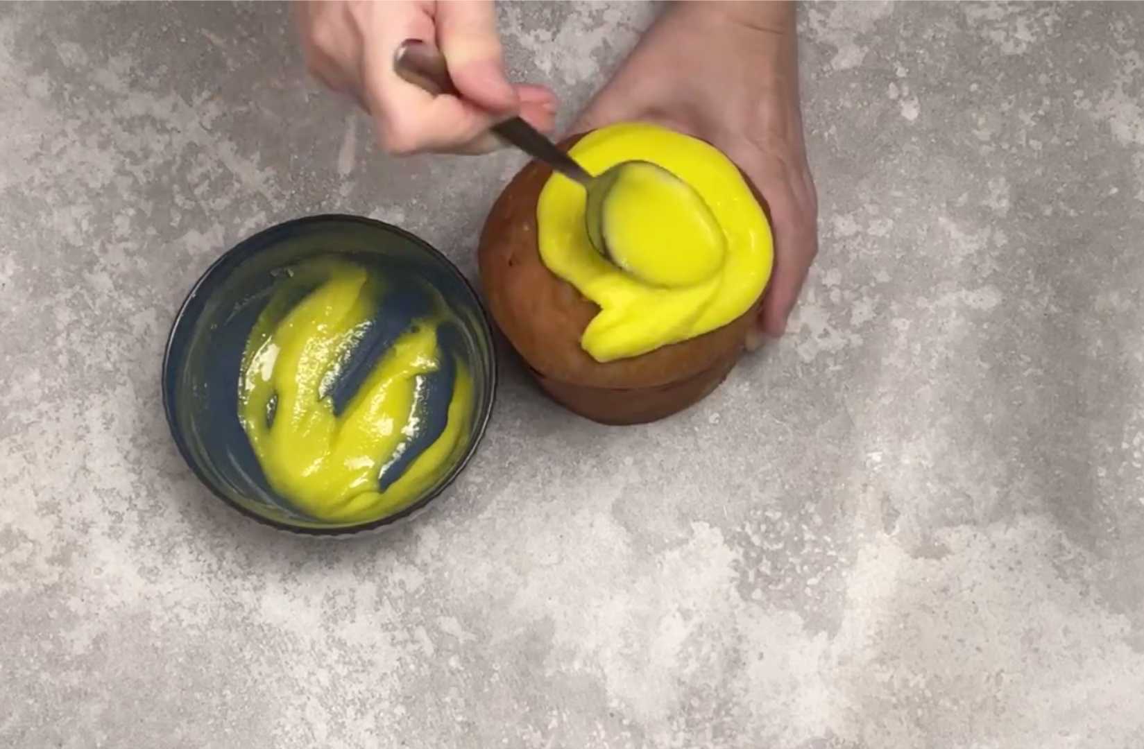 Лимонная глазурь для кулича-Шаг 7