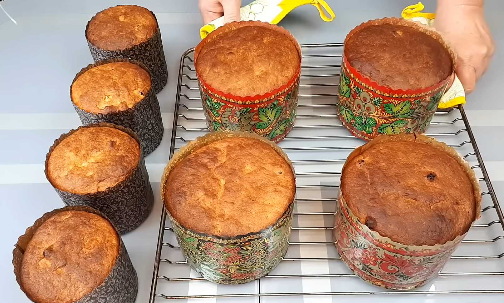 Александрийский кулич на топленом молоке с цукатами-Шаг 15